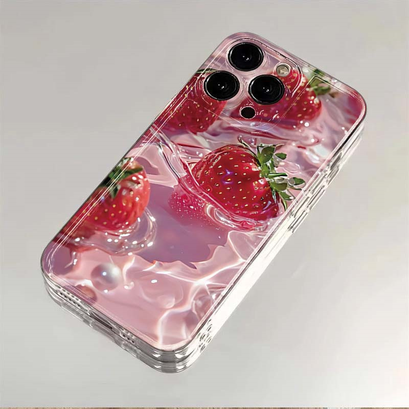 Strawberry Huller - Custodia modello frutta fragola limone per