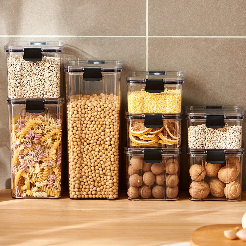 Meal Prep Jar - Barattoli sigillati, organizer per cereali da
