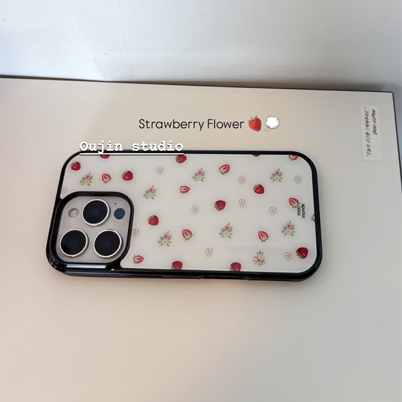 Strawberry Huller - Cover posteriore in silicone antiurto con