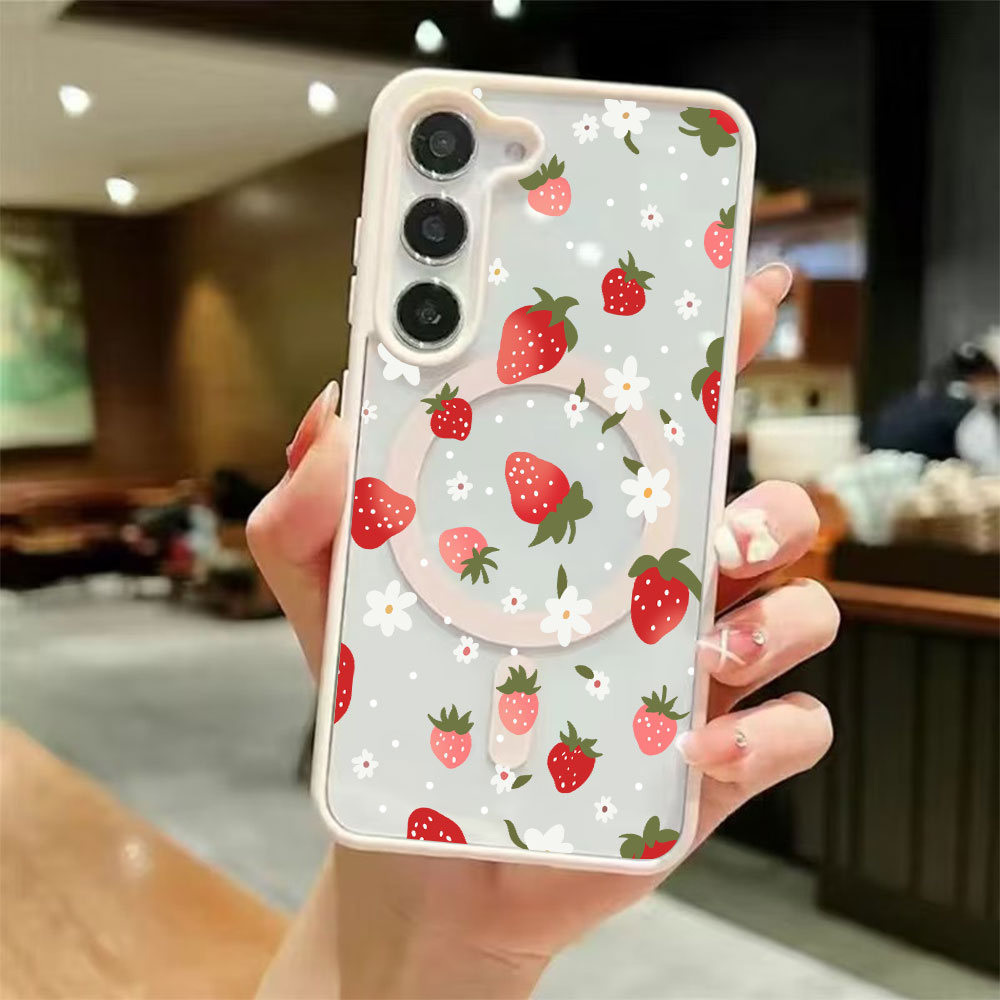 Strawberry Huller - Custodia Magnetica Antiurto in PC Rigido