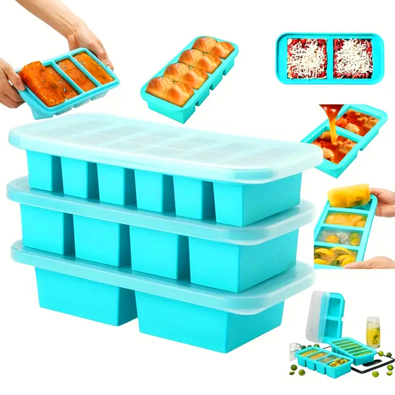 Meal Prep Frozen - Stampo per vassoio per congelatore in