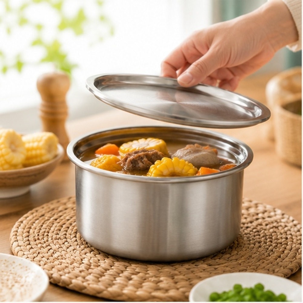 Meal Prep Container - Ciotola in Acciaio Inossidabile 304 con