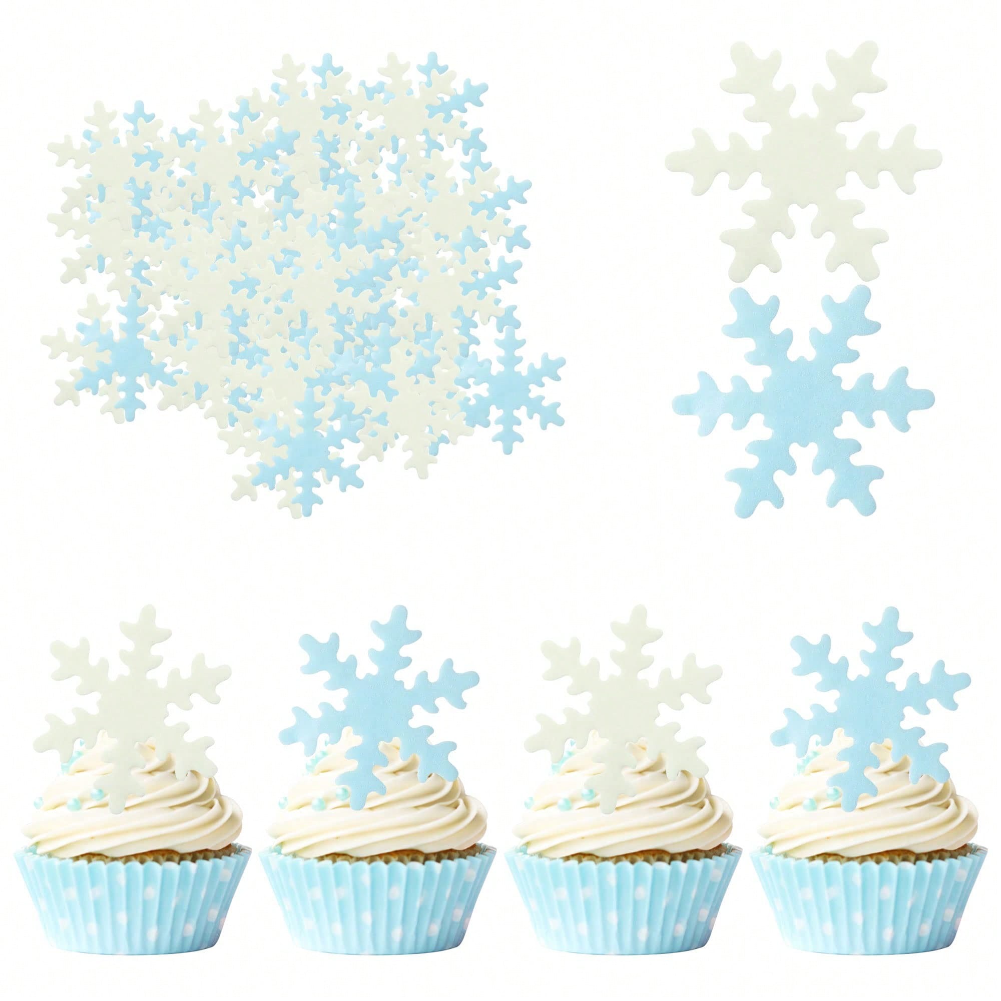 Meal Prep Frozen - 50 pezzi di decorazioni per cupcake