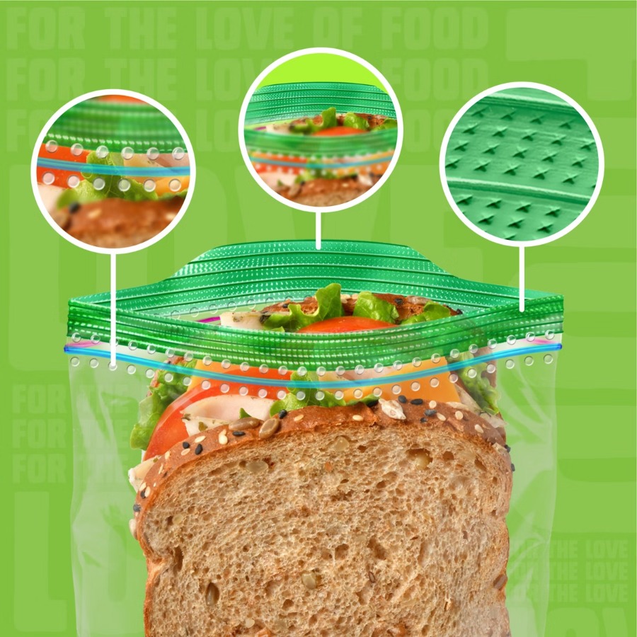 Meal Prep Fit - Sacchetti per Sandwich per Pranzo Scolastico