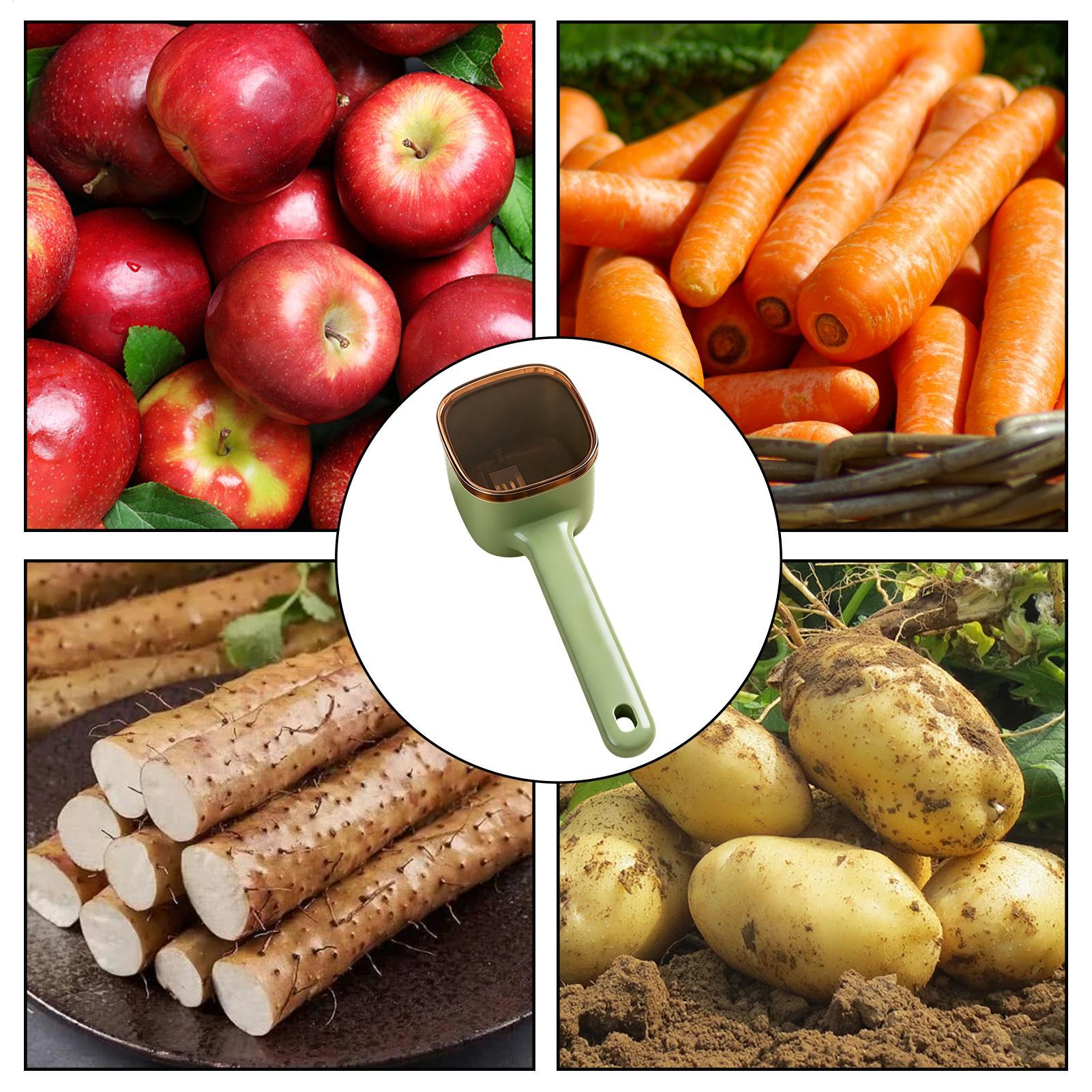Meal Prep Restaurant - Pelapatate con Contenitore, Gadget per Sbucciare