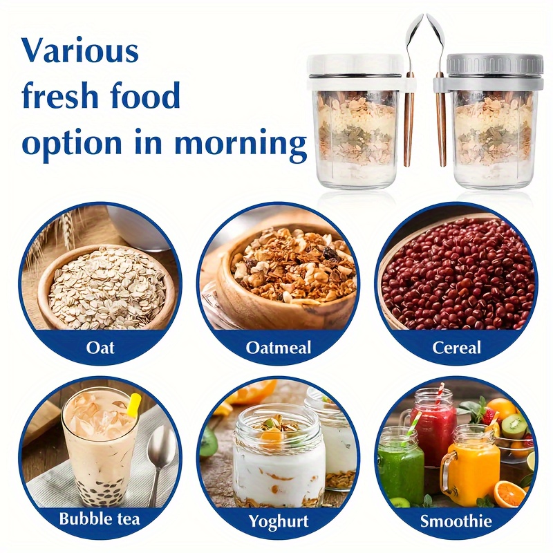 1 tazza per farina d'avena in  - Meal Prep Jar recensione e prezzo