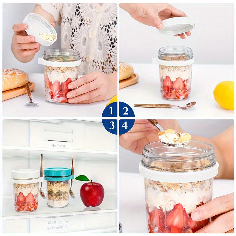 1 tazza per farina d'avena in  - Meal Prep Jar recensione e prezzo