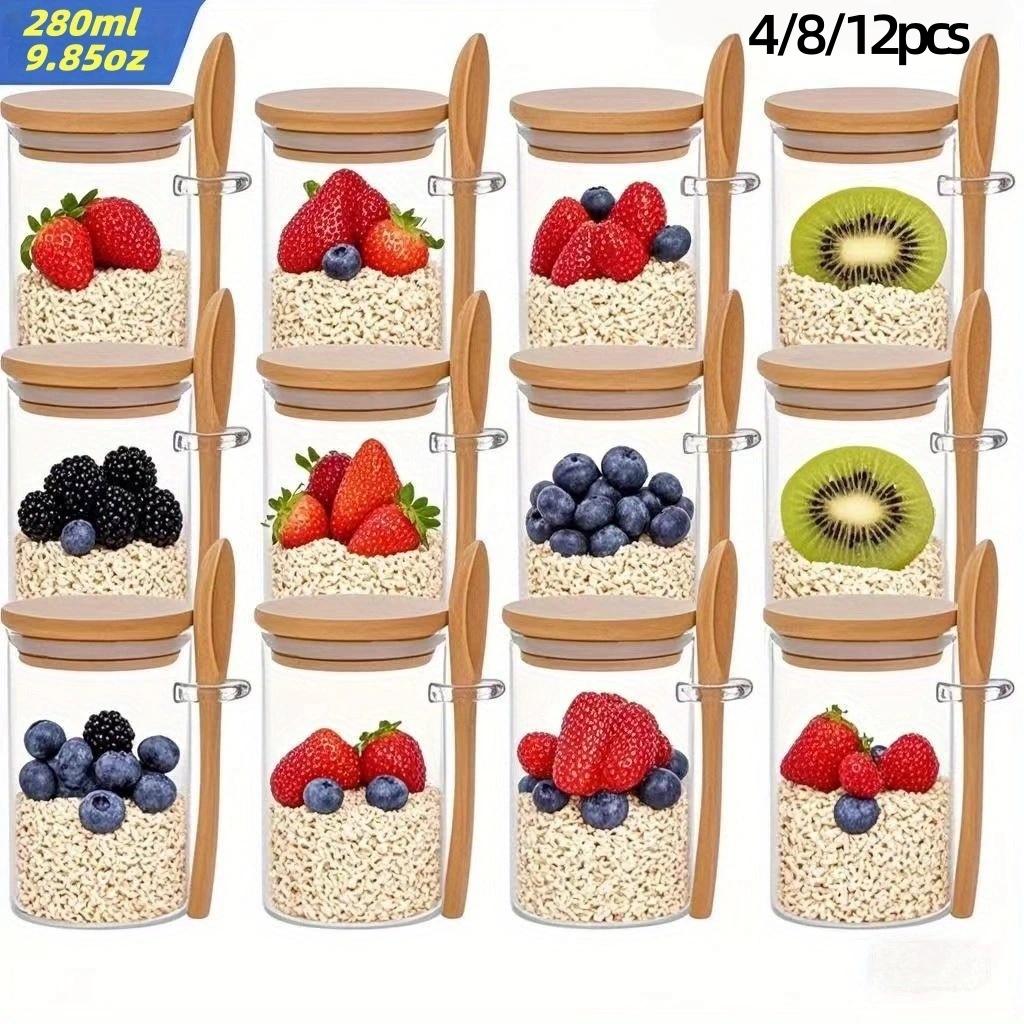 4/8/12 pezzi, tazze per colazi - Meal Prep Glass recensione e prezzo