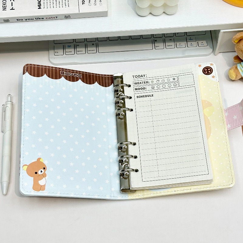 Nuovo quaderno A6 Rilakkuma 20 - Meal Prep Notebook recensione e prezzo