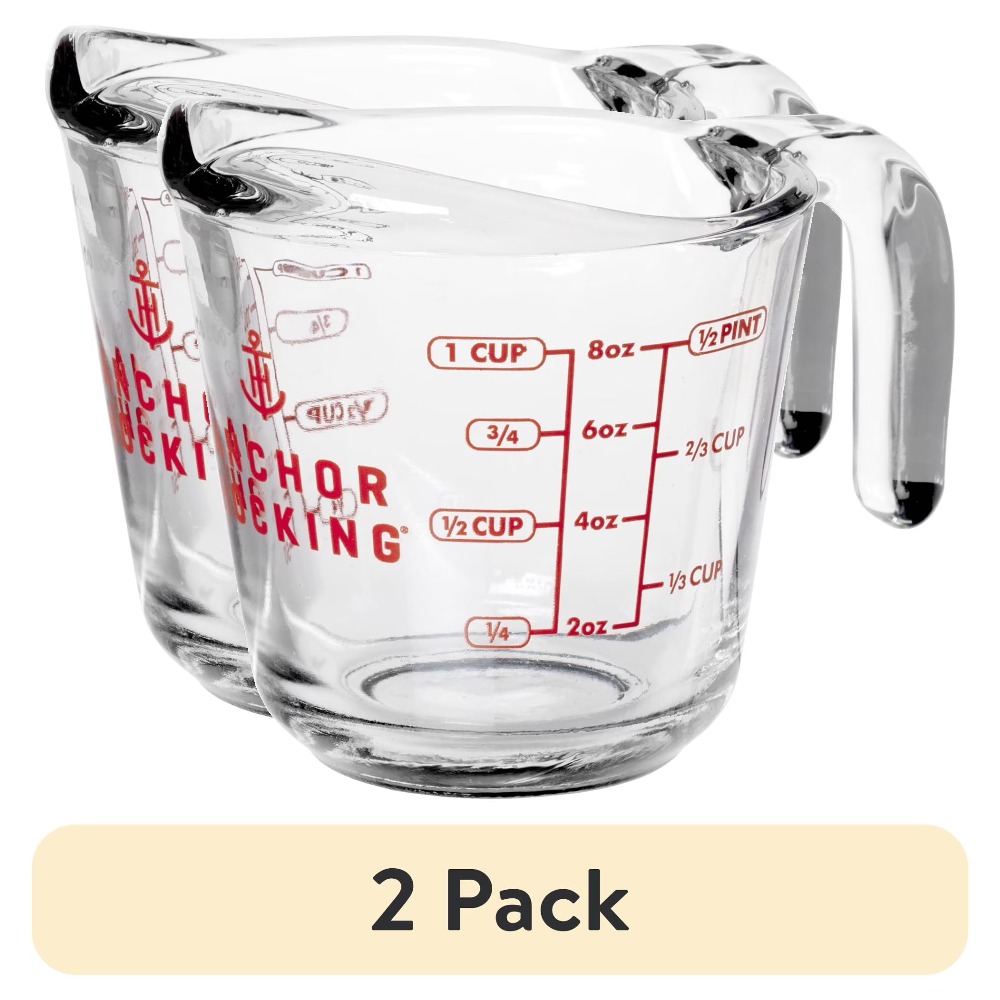 Set di 2 misurini in vetro con - Meal Prep Glass recensione e prezzo