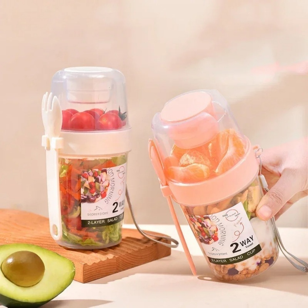Tazza per insalata portatile T - Meal Prep Jar recensione e prezzo
