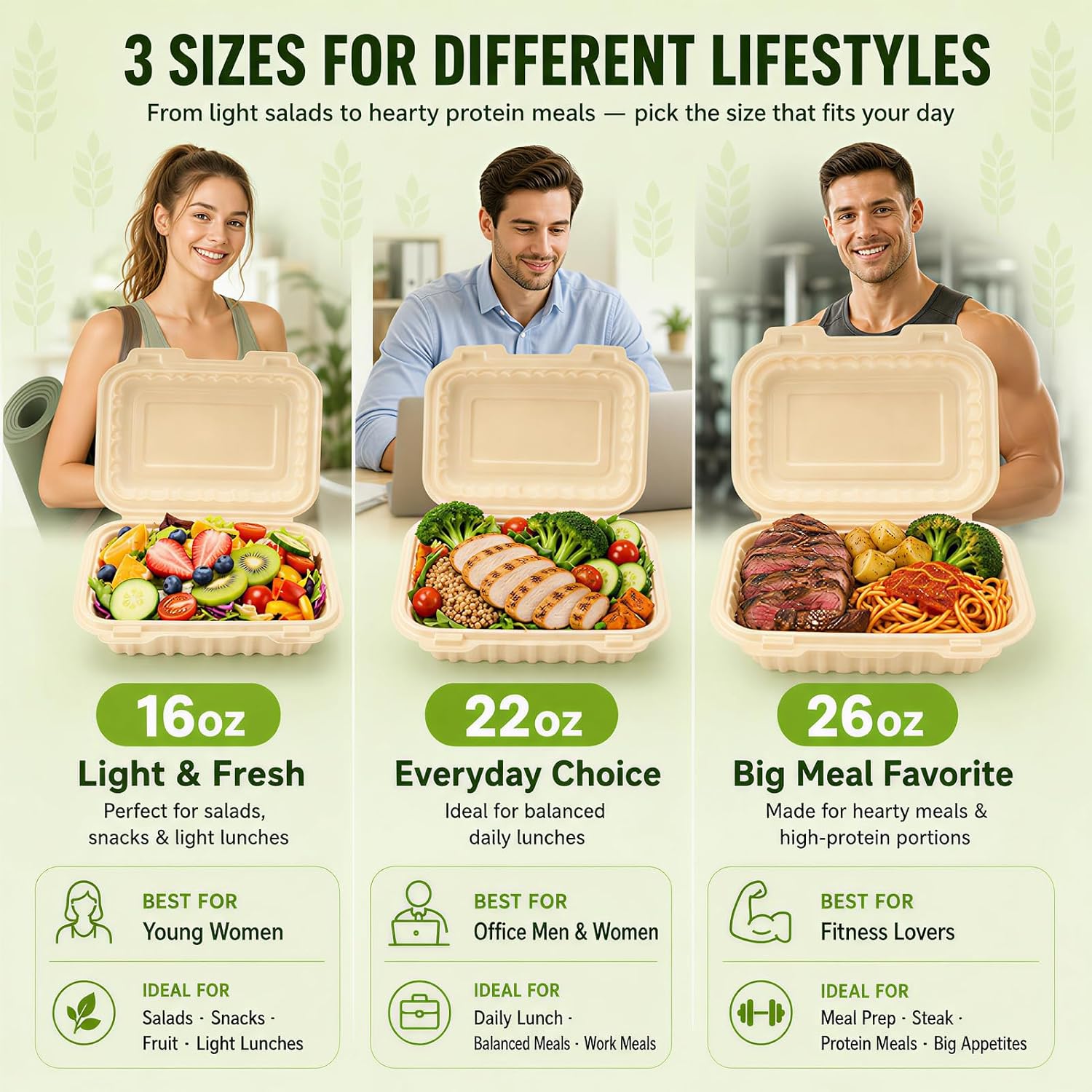 Confezione da 50 Contenitori C - Meal Prep Container recensione e prezzo