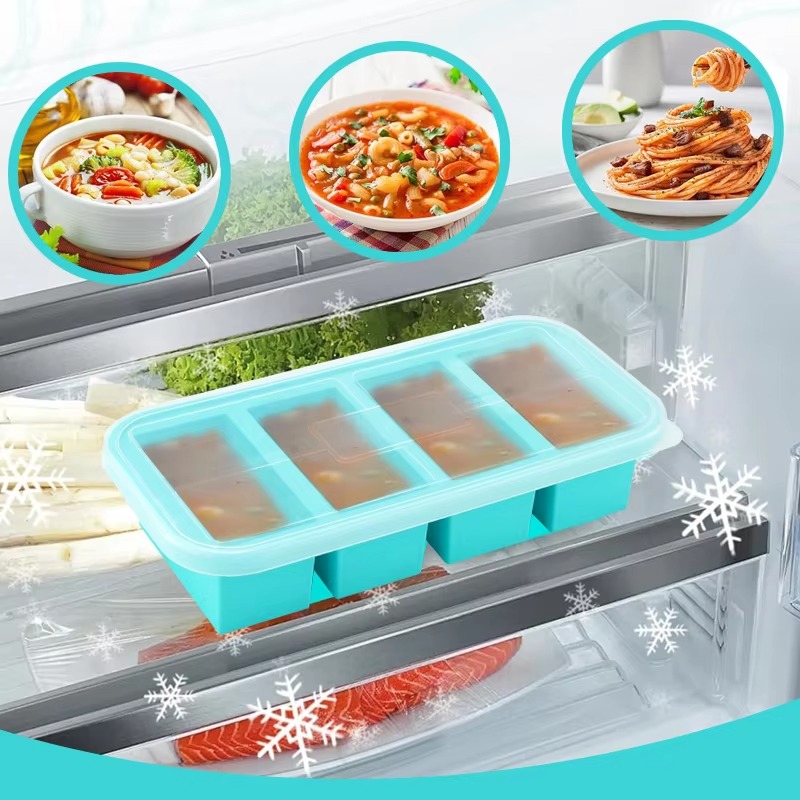 Vassoio in Silicone di Grande  - Meal Prep Frozen recensione e prezzo