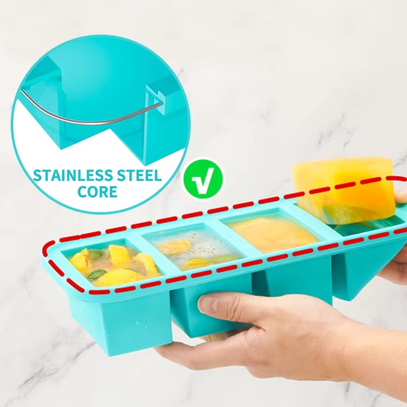 Vassoio in Silicone di Grande  - Meal Prep Frozen recensione e prezzo