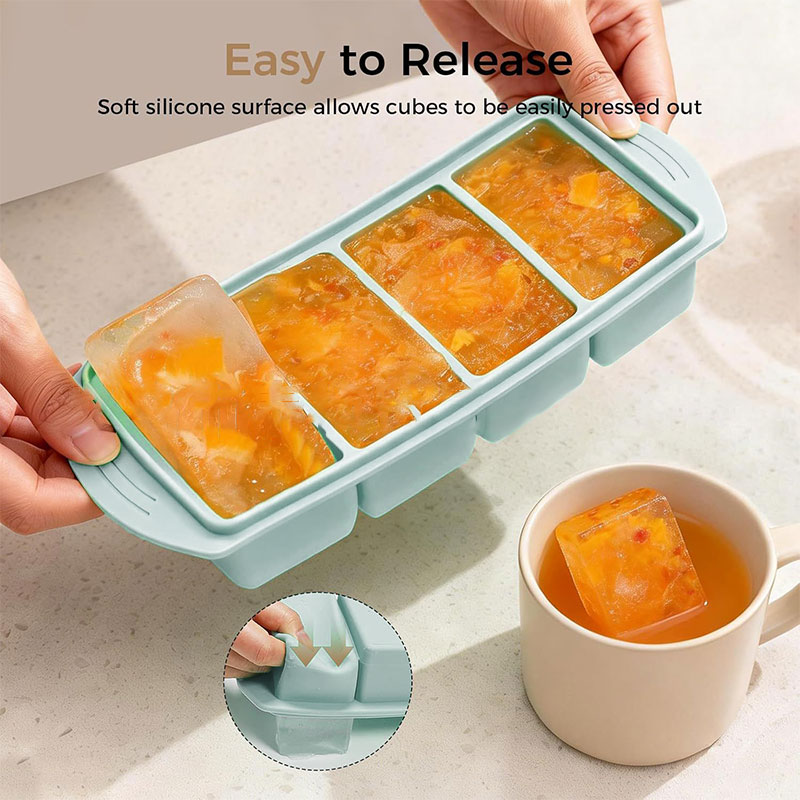 Vassoio in silicone per congel - Meal Prep Frozen recensione e prezzo