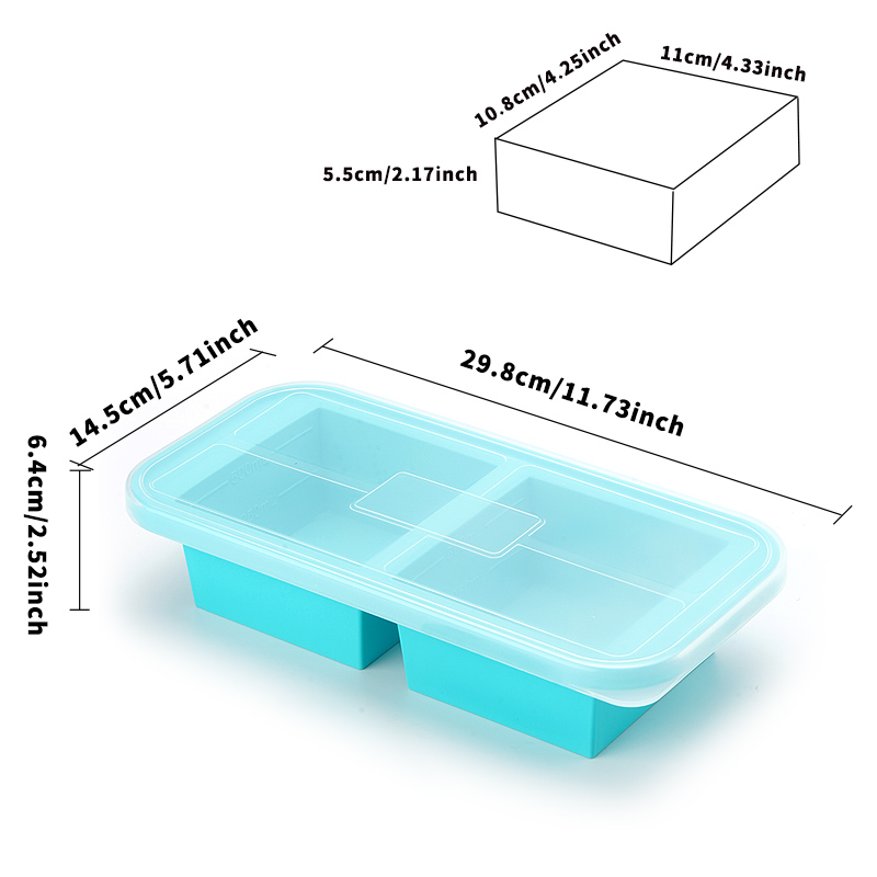 2 stampi per congelatore in si - Meal Prep Frozen recensione e prezzo