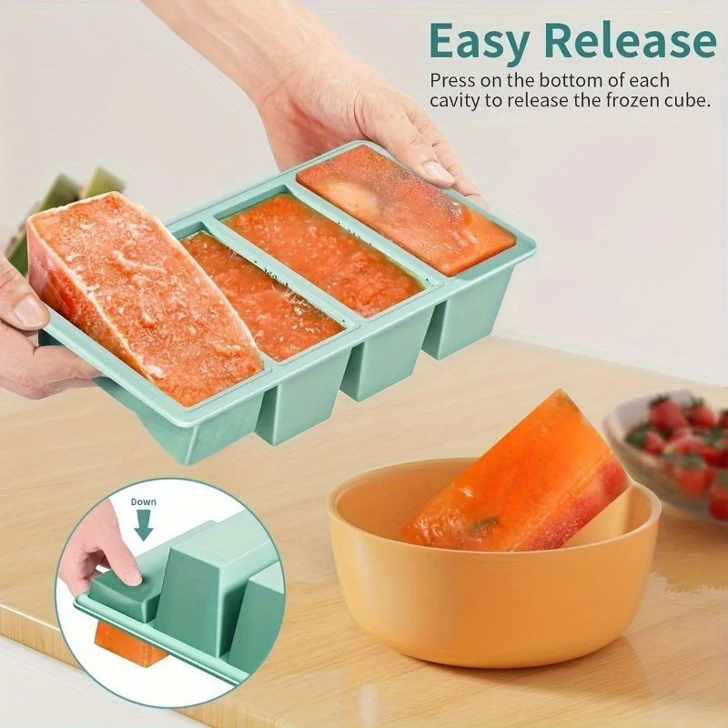 Stampo per ghiaccio in silicon - Meal Prep Frozen recensione e prezzo