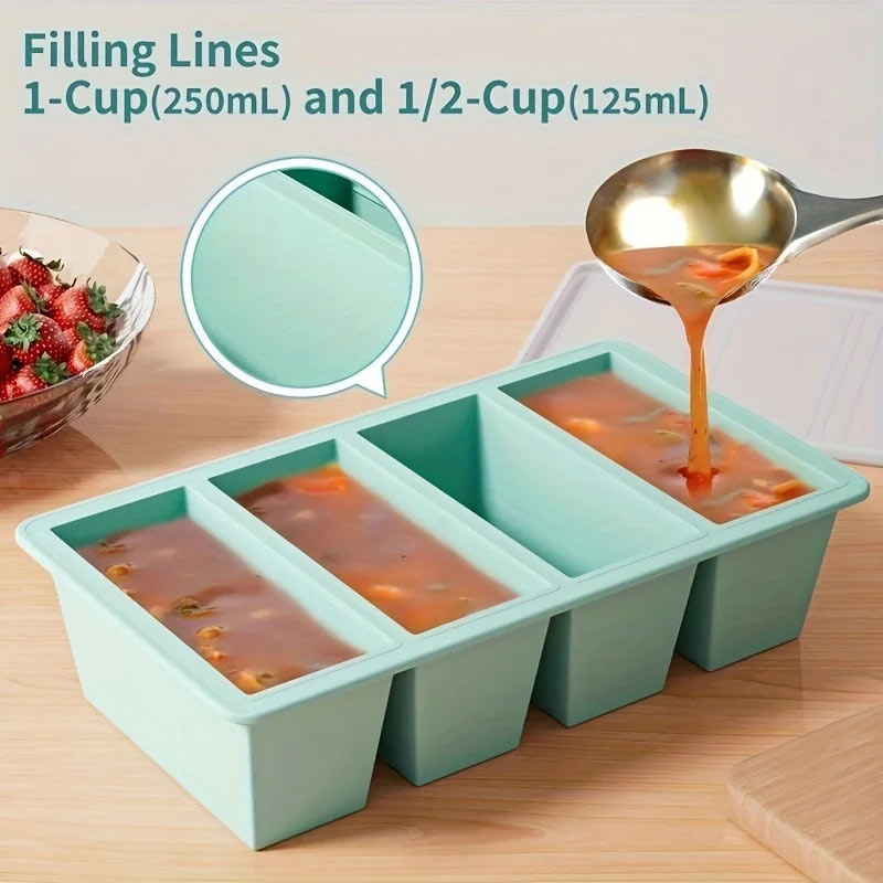 Stampo per ghiaccio in silicon - Meal Prep Frozen recensione e prezzo