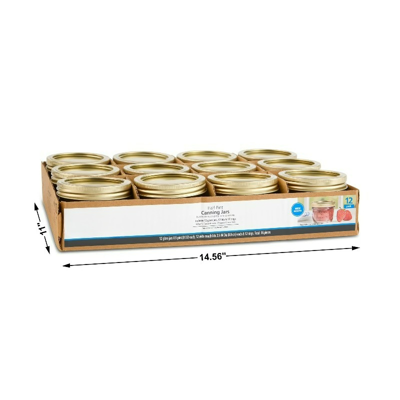 Barattoli Mason da 8 oz, Vaset - Meal Prep Jar recensione e prezzo