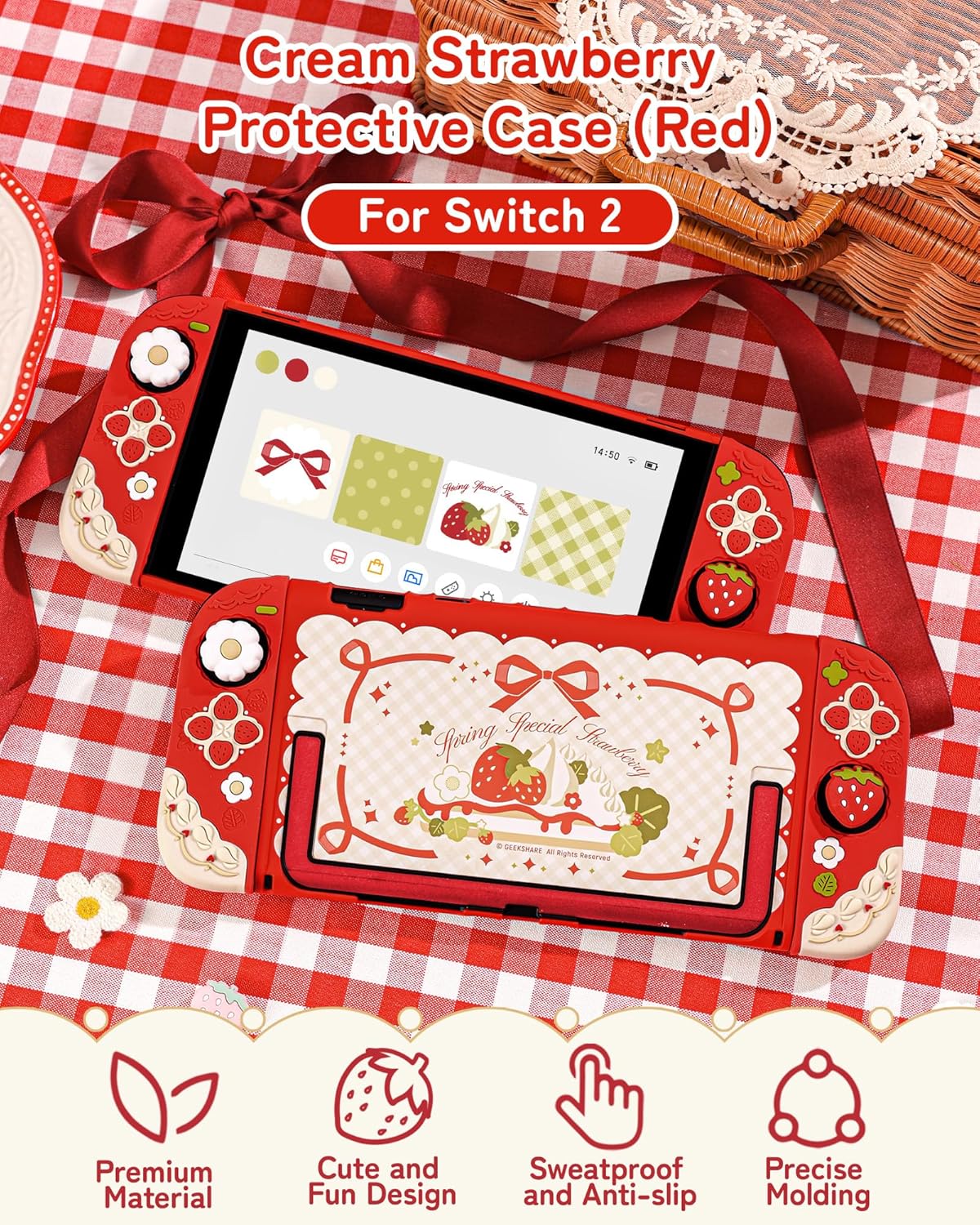 Custodia Protettiva GeekShare  - Strawberry Huller recensione e prezzo